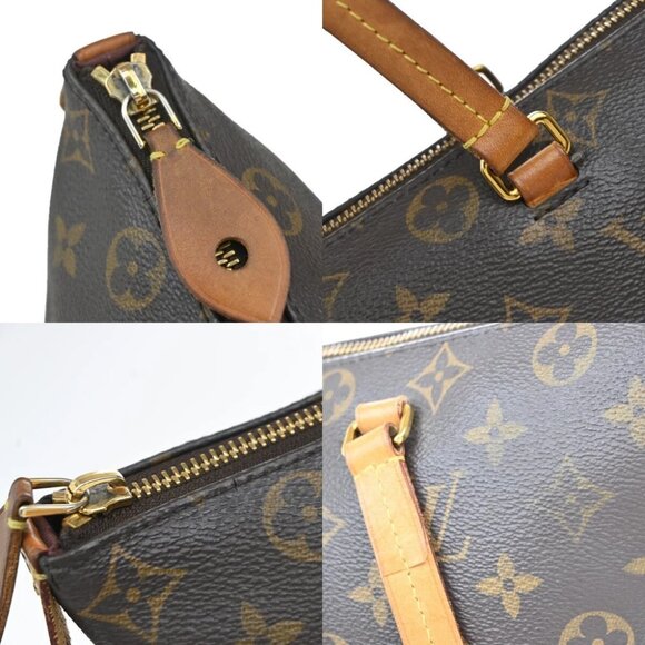 LOUIS VUITTON LV Iena PM Shoulder Bag Monogram Leather Brown - Picture 8 of 16